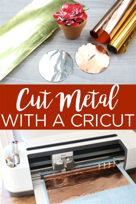 can cricut cut metal sheets|Cricut cutter for metal clay.